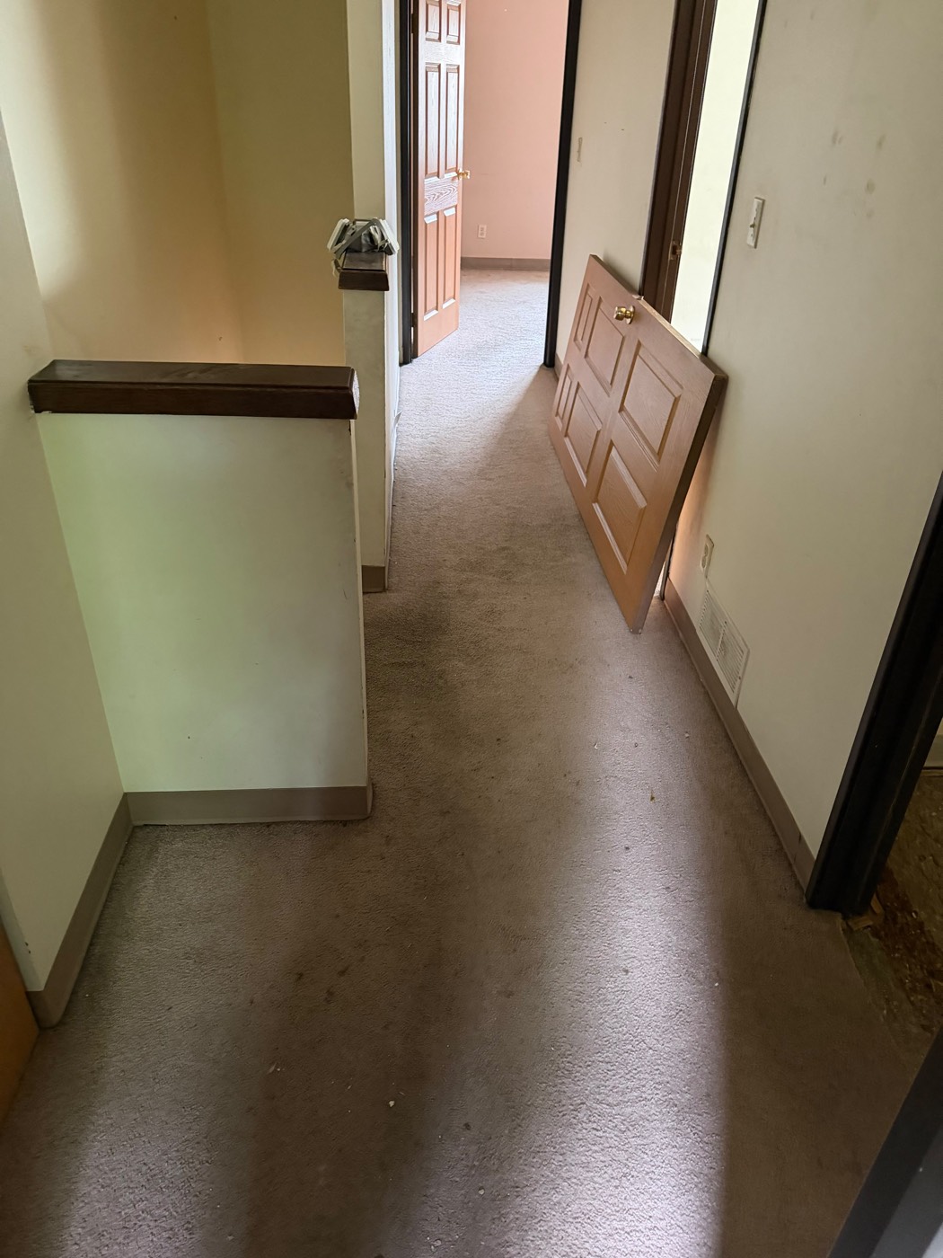 Hallway before renovation